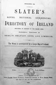 Slater's Commercial Directory of Ireland, 1881, Compendium of all sections